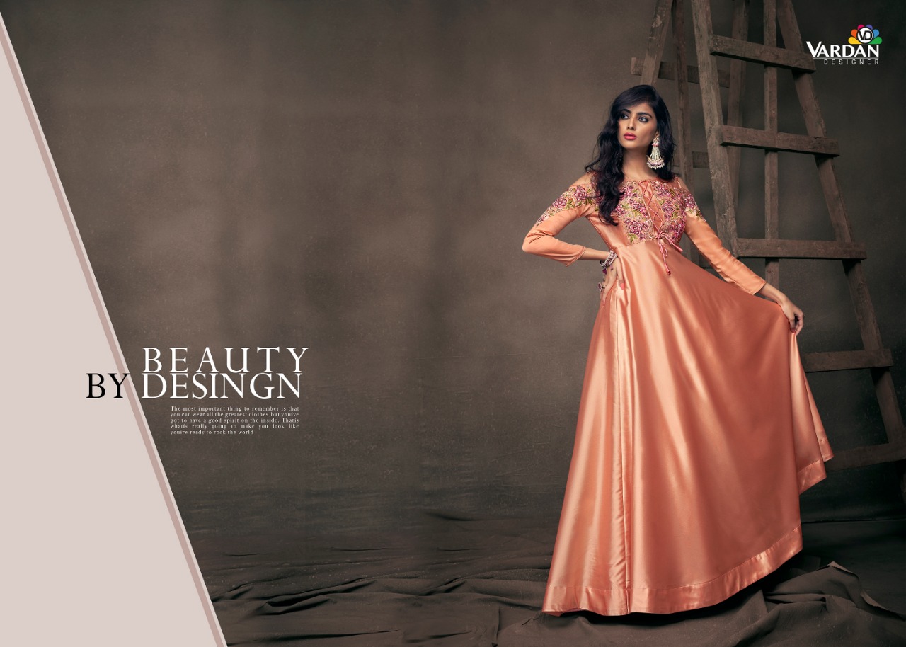 Vardan Designer Navya Vol 10 Beautiful Party Wear Gown Collection Vardan Designer Navya Vol 10 Beautiful Party Wear Gown Collection